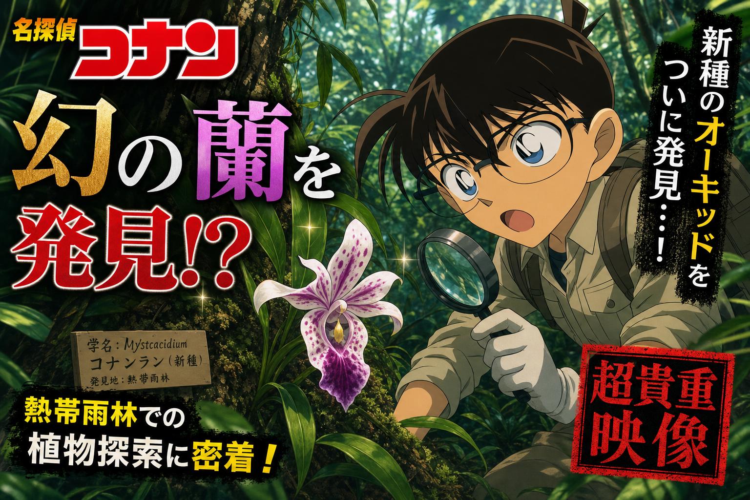 四虎视频稀有植物视频——热带雨林新种兰花发现记